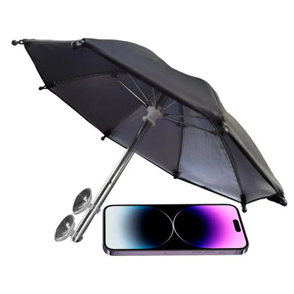 Mobile Phone Parasol Phone Umbrella For Sun Anti-Glare Sun Shade Cover Sun Shield Car Shade Visor Cell Phone Sunshade Holder
