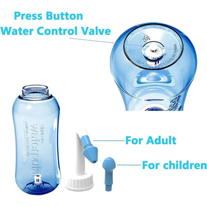300ml Nasal Wash Cleaner Baby Spray Aspirator Syringe Nasal Wash Baby Irrigator Bottle Sink Rhinitis Treatment Device