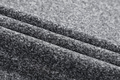 Autumn men's half-zip sweatshirts, long-sleeved solid color pullovers, turtlenecks, streetwear, winter warm jackets, sports coat