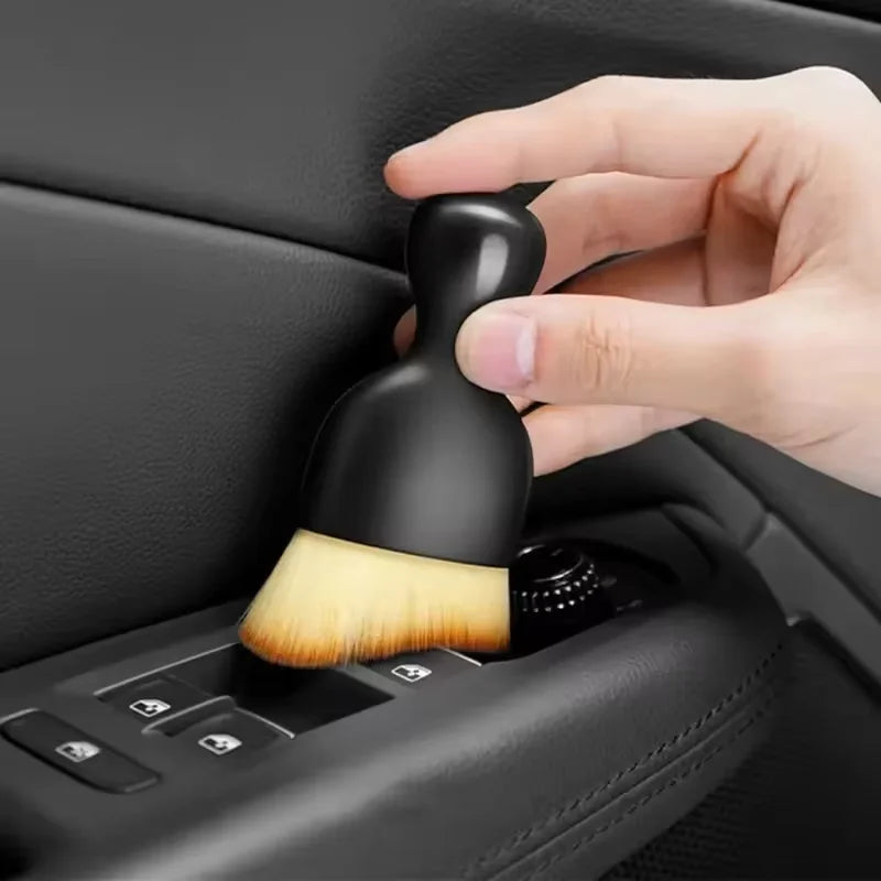 Car Motorcycle Interior Cleaning Brush Air Conditioner Air Outlet Cleaning Soft Brush Car Brush for Car Moto Cleaning Brush