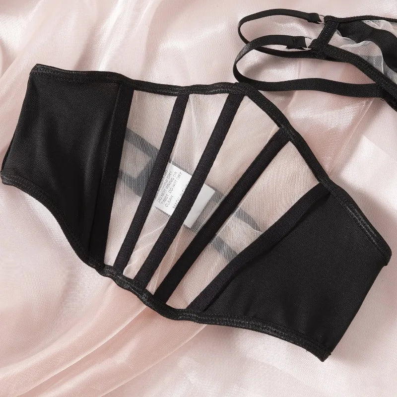 Lingeries for Woman Set Sexy Wear Set Women Bra Lingerie Ladies Transparent Underwear for Lady on Offer Sexy-lingerie-set Thong