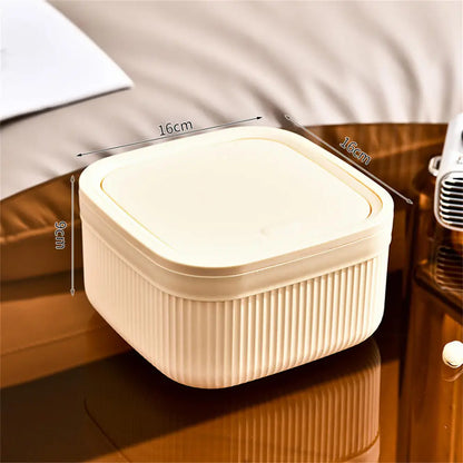Bathroom Toilet Hotel B&B With Lid Kitchen Living Room Sandwich Trash Can Lid Multi-purpose Modern Toilet Hygienic Sandwich