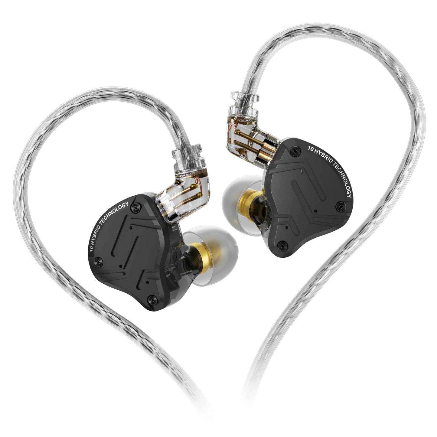 KZ Zs10 pro X Ring Iron Headphones In-ear HIFI High-quality fever-level interchangeable running.