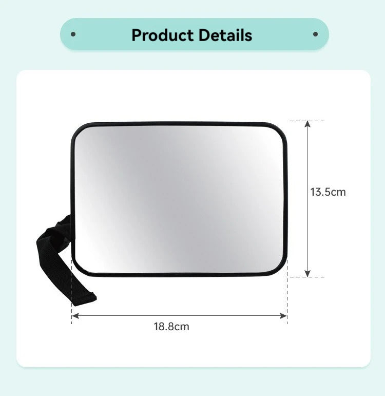 Car Rearview Mirror Baby Mirrors For Safety Interior Mirror Universal Car Seat Headrest Mirror Monitor Child Baby Safety Driving
