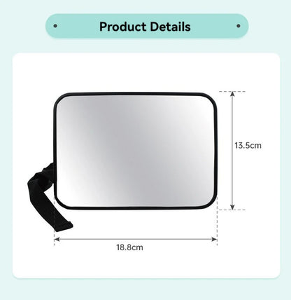 Car Rearview Mirror Baby Mirrors For Safety Interior Mirror Universal Car Seat Headrest Mirror Monitor Child Baby Safety Driving