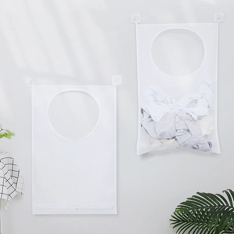 Bathroom storage hanging bag, change clothes, dirty clothes storage wall hanging storage bag, bathroom, dormitory clothes bag
