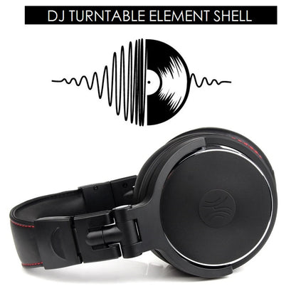 Oneodio Pro 30 Professional Studio DJ Headphones With Microphone Over Ear Wired Earphones HiFi Monitors Foldable Gaming Headset