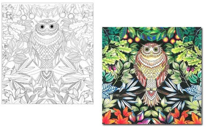 1 Books Mandalas Flower Coloring Book For Children Adult Relieve Stress Kill Time Graffiti Painting Drawing Art Book Stationerys