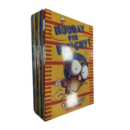 21 Books / Set English Usborne Books for Children Kids Picture Books Baby Famous Story The Fly Guy Series Fun Reading Story Book