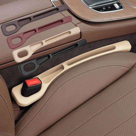 1 Pair Car Seat Gap Filler Leak Proof Crevice Storage Organizer Universal Fit Between Seats Console Auto Interior Accessories
