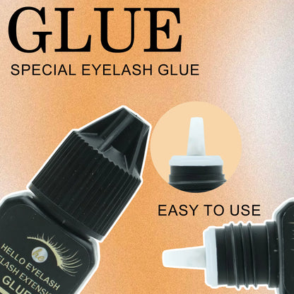 Eyelash Extension Glue 5ml Fast Dry Individual Lashes Glue False eyelash glue Lash Extension makeup tool DIY Cluster Lash Glue