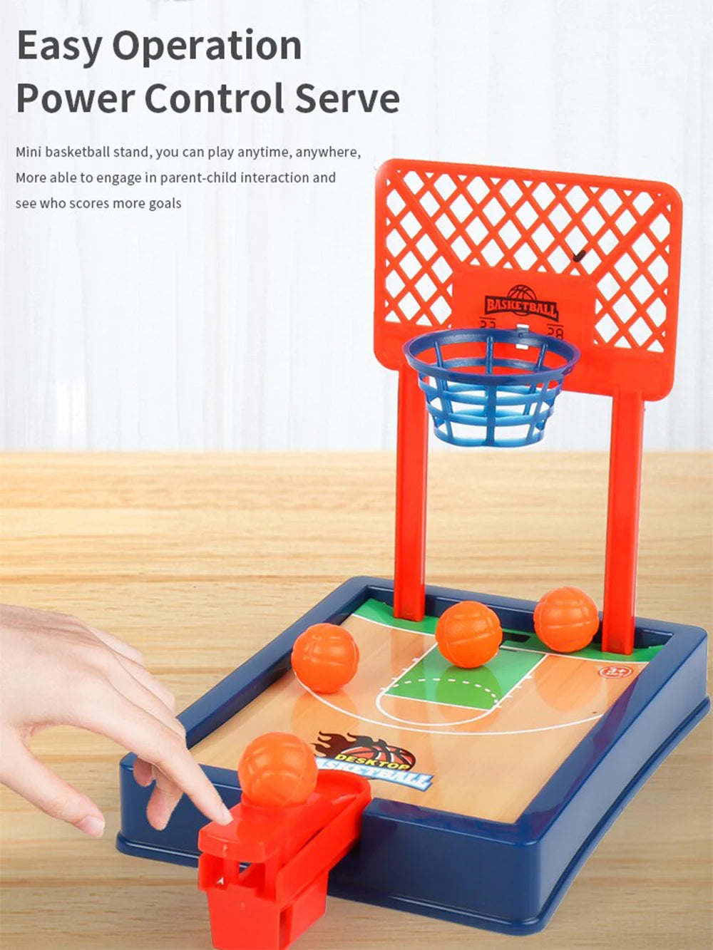 Basketball Game.Mini Desktop Tabletop Portable Travel Or Office Game Set for Indoor Or Outdoor. Fun Sports Novelty Toy Or Gift