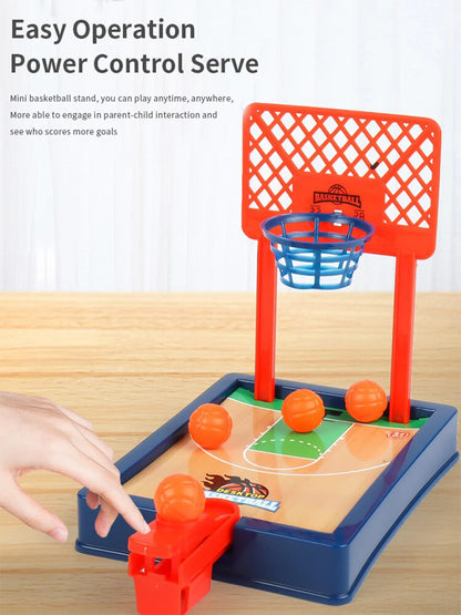 Basketball Game.Mini Desktop Tabletop Portable Travel Or Office Game Set for Indoor Or Outdoor. Fun Sports Novelty Toy Or Gift