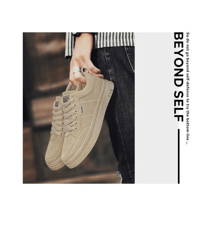 Men's Shoes 2025 New Spring Work Safety Shoes, Anti-slip, Wear-resistant, Versatile Casual Sports Work Shoes, Men's Board Shoes