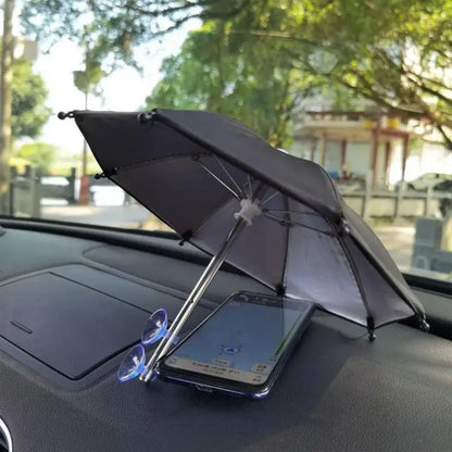 Mobile Phone Parasol Phone Umbrella For Sun Anti-Glare Sun Shade Cover Sun Shield Car Shade Visor Cell Phone Sunshade Holder