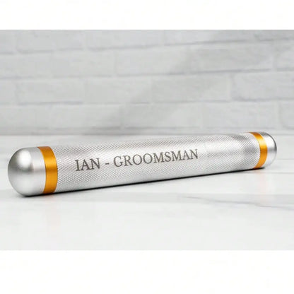 Personalized Cigars Accessories For Men, Unique Groomsmen Gifts For Wedding Day, Custom Cigars Holder, Best Man Proposal