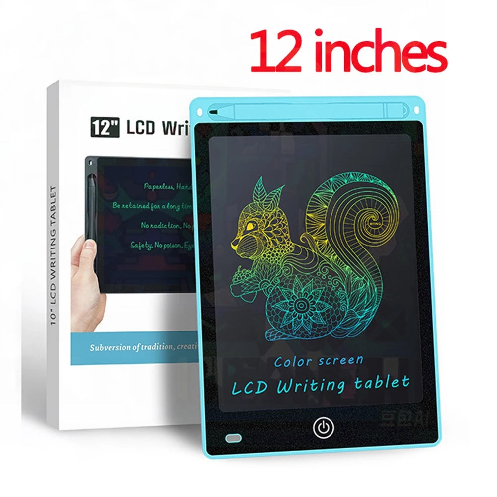 Electronic Drawing Boards: Educational LCD Writing Tablets for Children Enhance Painting Skills with New 8.5/10/12 Inch Baby Toy