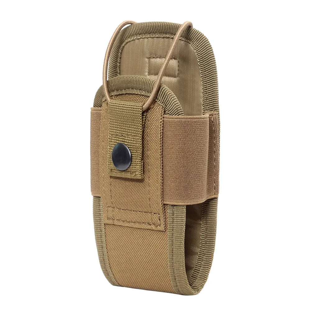 Tactical Walkie Talkie Pouch Oxford MolleRadio Pouch Holder Pocket PortableOutdoor Hunting Sports Waist BagInterphone Holster