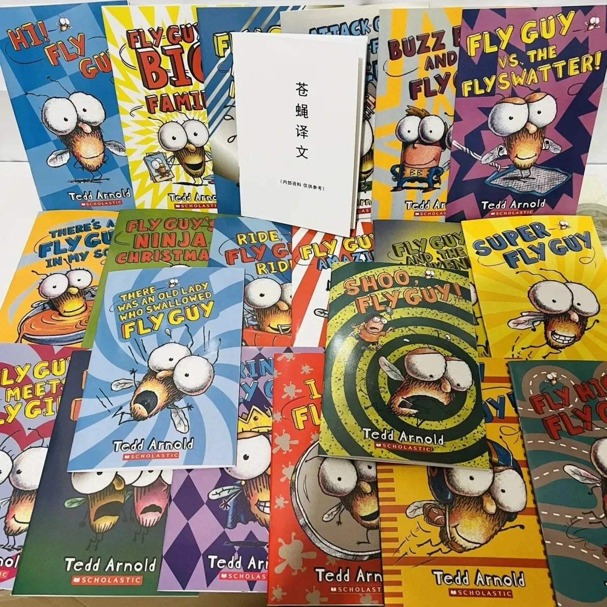15 Books English Usborne Books for Children Kids Picture Books Baby Famous Story The Fly Guy Series Fun Reading Story Book