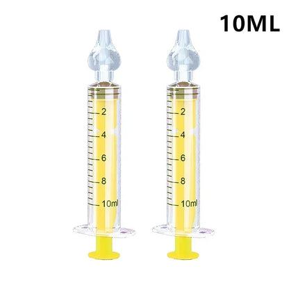 10ML/20ML Baby Nasal Aspirator Syringe Baby Nose Cleaner Rhinitis Nasal Washer Irrigator Needle Baby Nose Washing for Children
