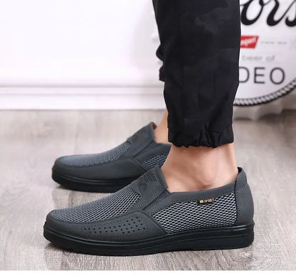 Men's Shoes 2025 Summer Casual Sneakers Breathable Mesh Chunky Sole Affordable Free Shipping