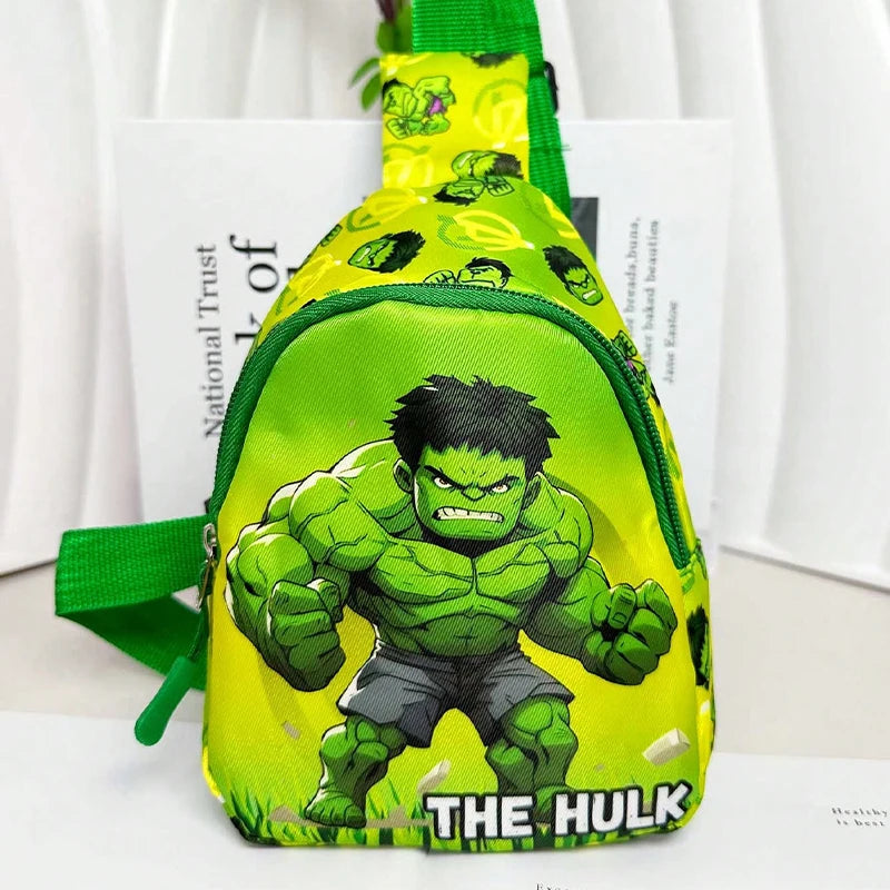 Spider Man Sling Chest Bag, Cartoon Anime Crossbody Bag, Fashionable Casual Shoulder Bag with Coin Purse for Daily Travel