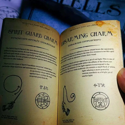 Retro scrapbook book, magic herb manual, astrology book, diary, spell recording story, magic book, children's gift