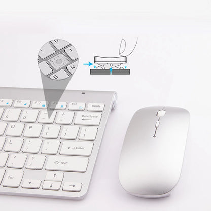 Keyboard Mouse Combo Wireless Sensitive Silent Adjustable DPI Ergonomic Design USB Receiver Keyboard and Mouse Keyboard Mous