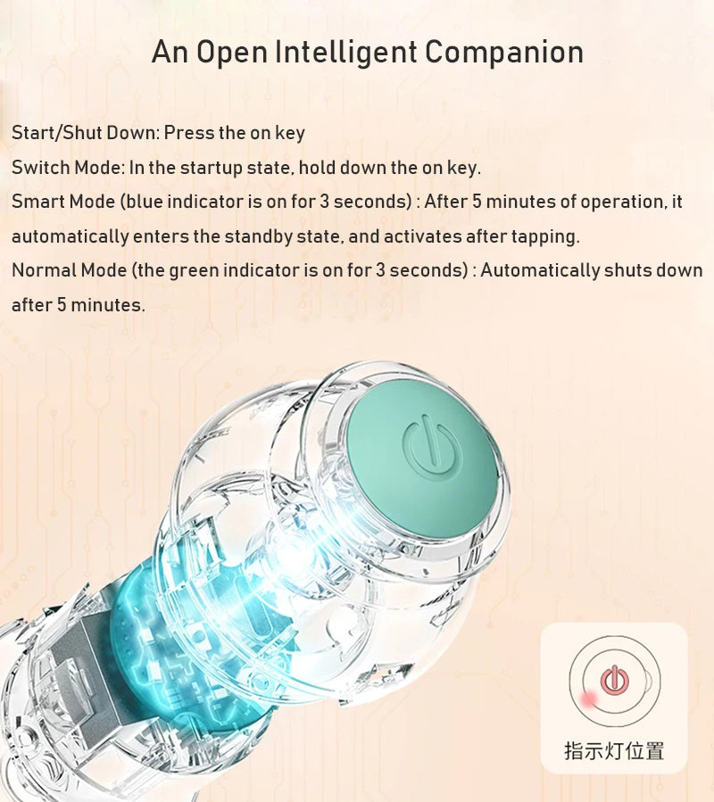 لعبة القطط المتحركة التلقائية، الكرة التفاعلية، الكرة الكهربائية المتدحرجة القابلة لإعادة الشحن، ملحقات الحيوانات الأليفة المنزلية، أشياء للإمدادات