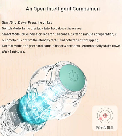 لعبة القطط المتحركة التلقائية، الكرة التفاعلية، الكرة الكهربائية المتدحرجة القابلة لإعادة الشحن، ملحقات الحيوانات الأليفة المنزلية، أشياء للإمدادات