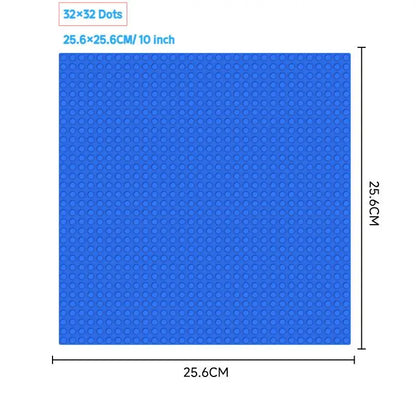 32x32 Styles Base Plate MOC Classic Building Blocks DIY Small Size Bricks Baseplate Parts for City Figures Children Toys
