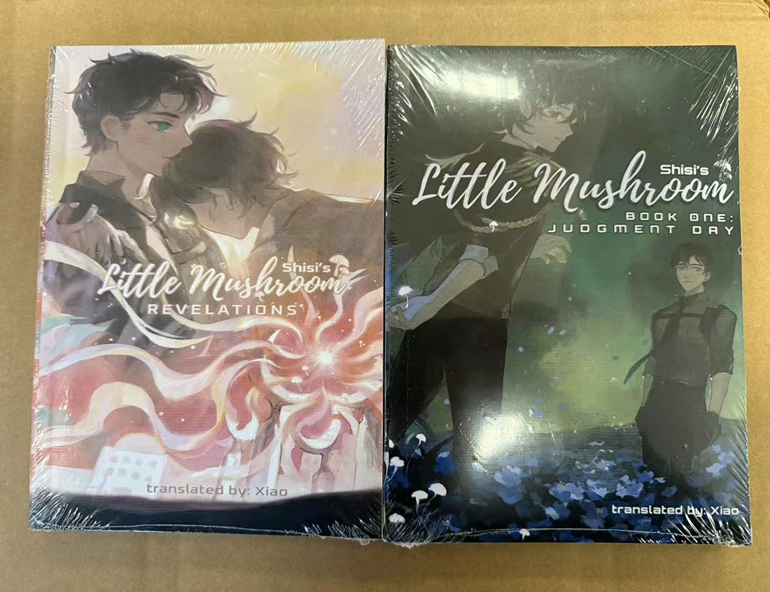 2 Books Little Mushroom Volume 1+2 English Novel Book Paperback