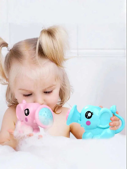 Baby Bath Toy, Bathing Cute  Elephant Shower Swimming Water Spraying Clouds Shower Bath Toy For Kids Water Playing Toy