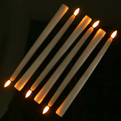 12/24Pcs Flameless LED Candle Battery Operated Flickering Candle For Home Christmas Party Wedding Decoration Tealight Candles