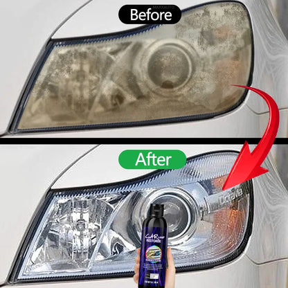 Car Headlight Restoration Polishing Headlamp Scratch Remover Repair Cleaning Paste Remove Oxidation Headlight Polish Liquid