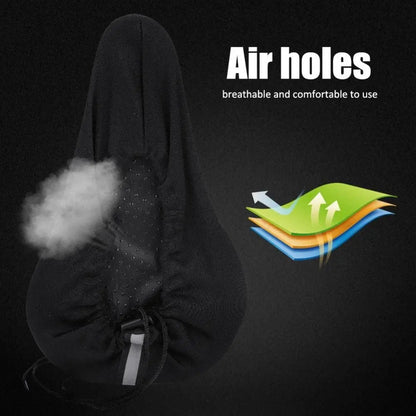 Soft 3D Padded Cycling Bicycle MTB Bike Saddle Seat Cover Cushion Sponge Foam Comfortable Saddles Mat Bicycle Accessory