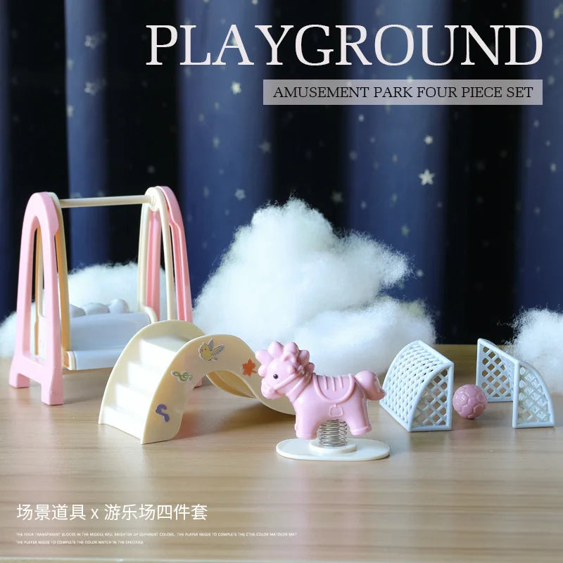 family games dollhouses playhouse miniature furniture pretend toys princess castles villas Christmas present kids toys