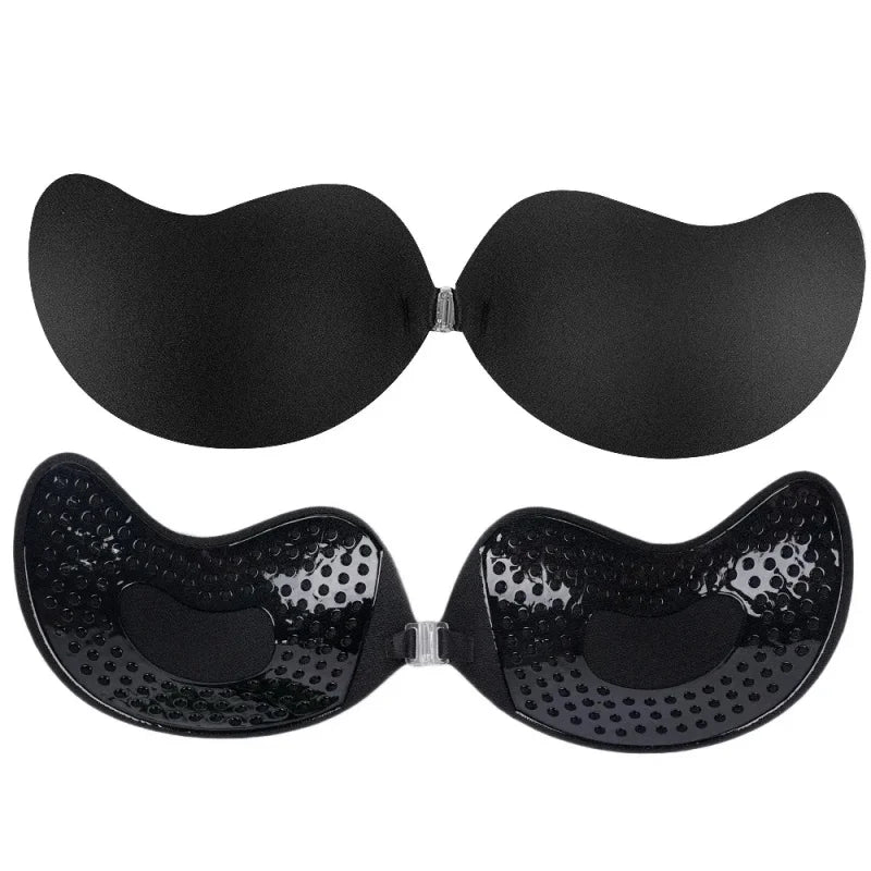 1 Piece Invisible Adhesive Lift Bra, Convex Enhancer Strapless Seamless Lingerie Accessory