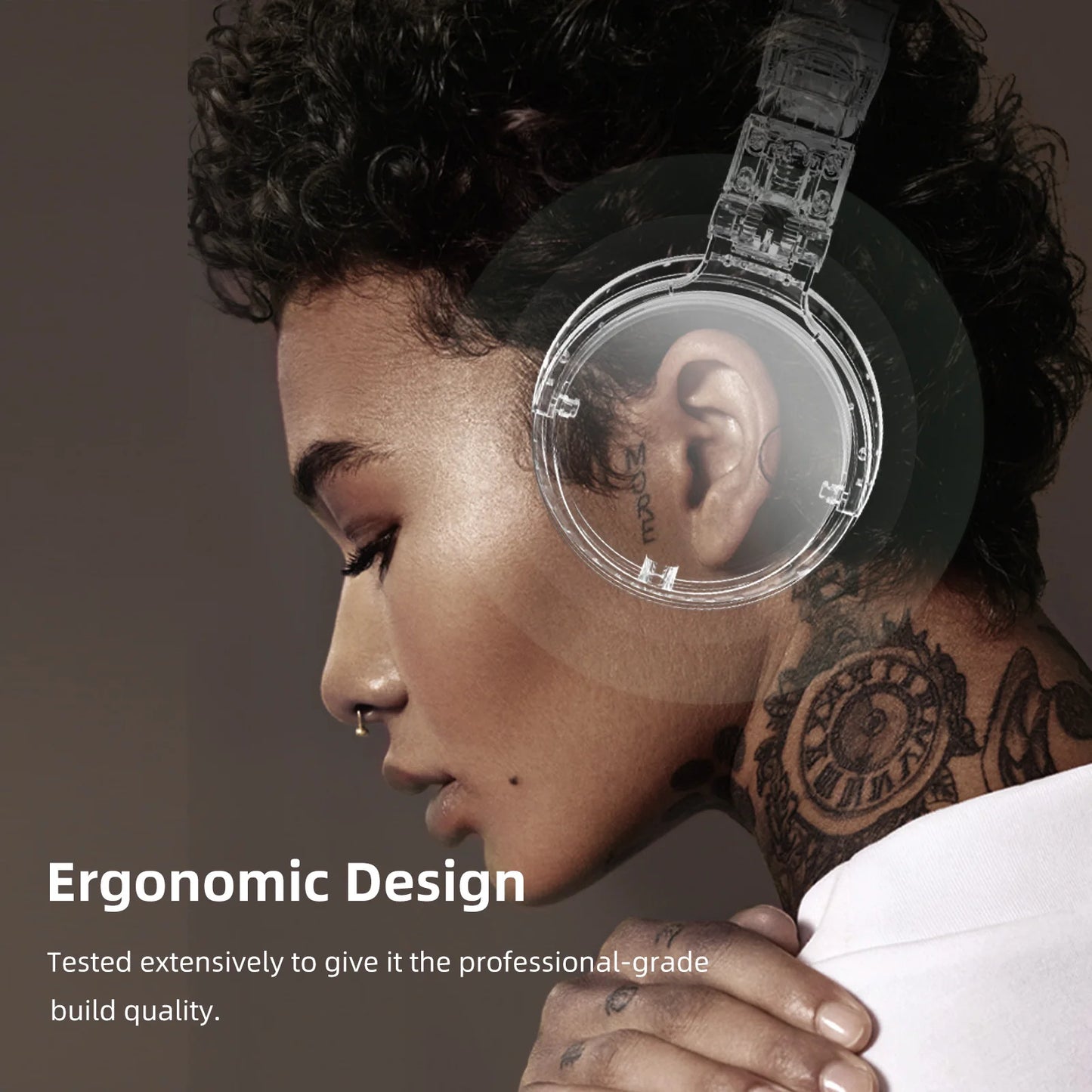 Oneodio Pro 30 Professional Studio DJ Headphones With Microphone Over Ear Wired Earphones HiFi Monitors Foldable Gaming Headset