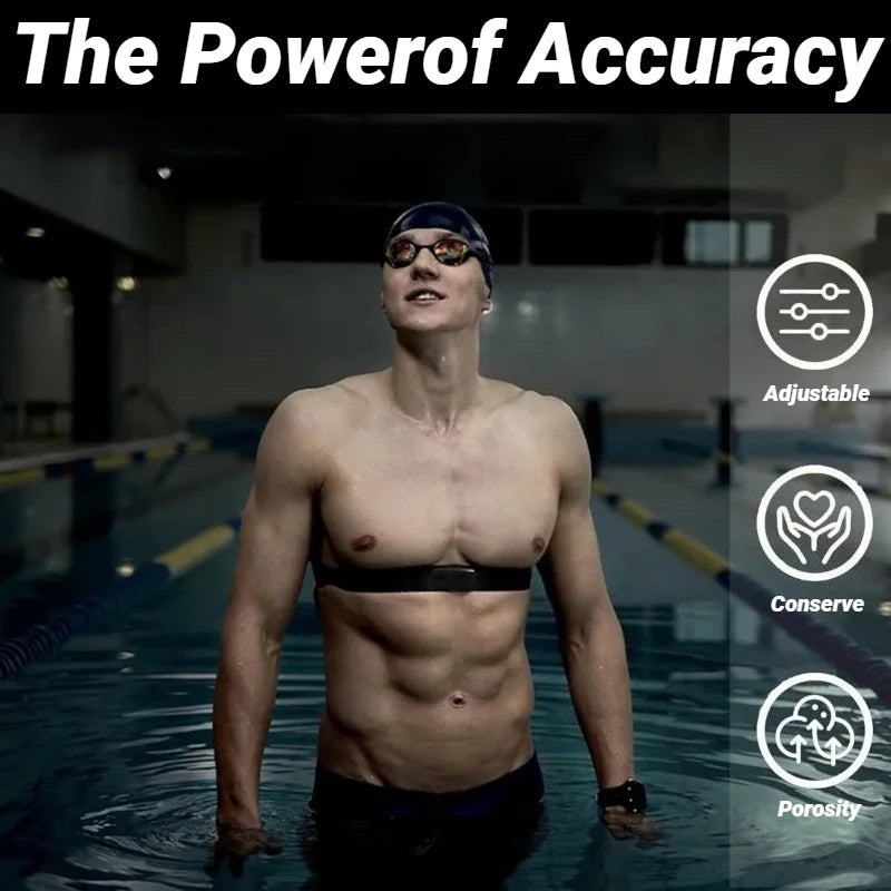 Heart Rate Monitor Replacement Strap Compatible With Polar Coospo Wahoo Tick Garmin Magene Sensor Band Belt Elastic Chest Bands