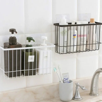 Kitchen Free Kitchen Storage Rack Punch Wrought Iron Rack Household Shelf Storage Rack Bathroom Organizer Rangement Cuisine