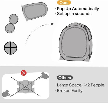 Outdoor Transparent Panoramic Tent Creative Windproof Courtyard Dinner Dome Camping Tents Family Travel Parties Equipment