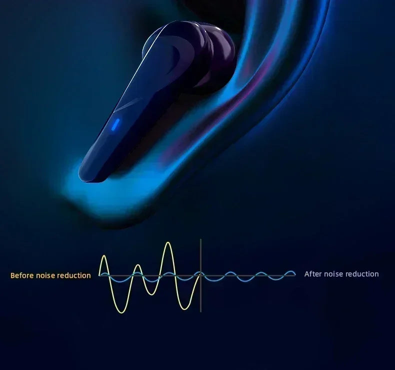 X15Pro Gaming Earbuds Wireless Bluetooth Earphones With Mic Bass Audio Sound Positioning 9D Stereo Music HiFi Headset For Gamer