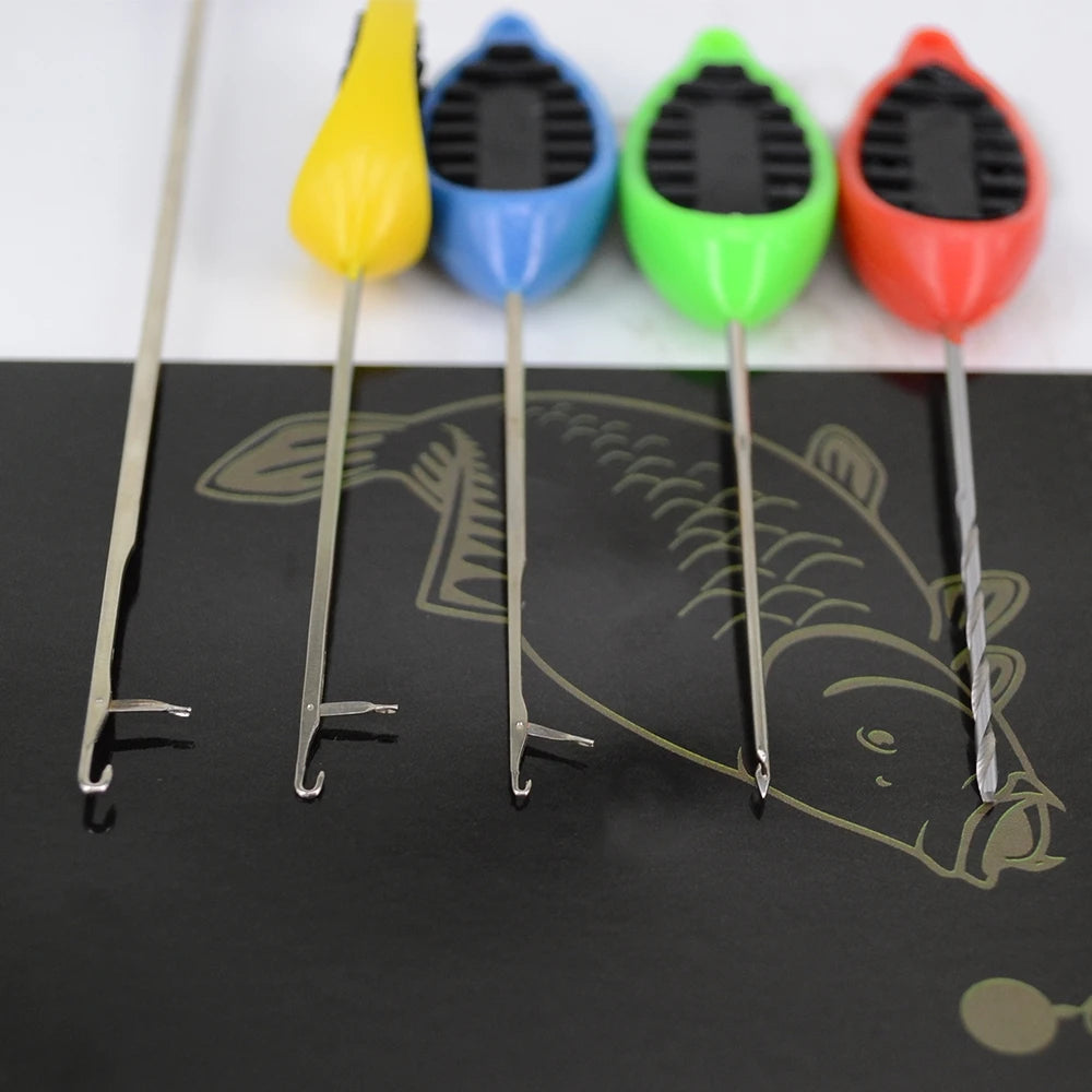 مجموعة إبر طُعم صيد سمك الشبوط من Hirisi، أدوات ربط خطافات صيد سمك الشبوط، أدوات صنع وصلات، ملحقات صيد BT11