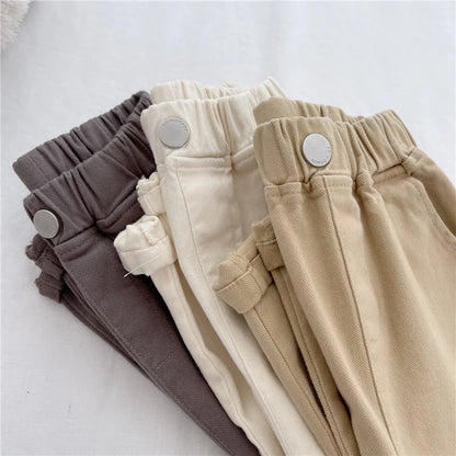 Kids Pants Kids Clothes Slacks Boys Girls Pants Foreign Style Korean Pants Autumn Spring Clothes for Kids