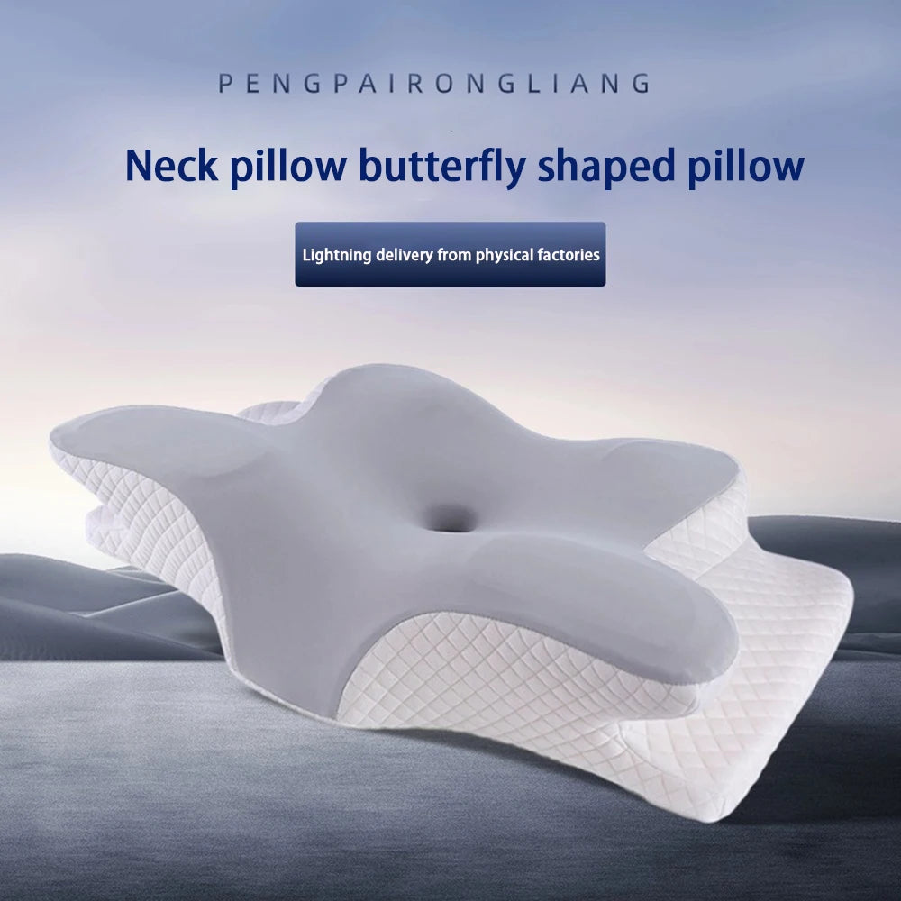 Memory Foam Pillow, Slow Rebound Neck Pillow, Pain Relief, Sleep Pillow