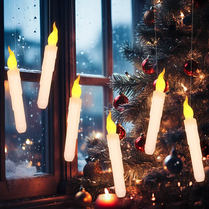 12/24Pcs Flameless LED Candle Battery Operated Flickering Candle For Home Christmas Party Wedding Decoration Tealight Candles