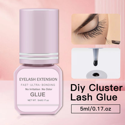 Eyelash Extension Glue 5ml Fast Dry Individual Lashes Glue False eyelash glue Lash Extension makeup tool DIY Cluster Lash Glue