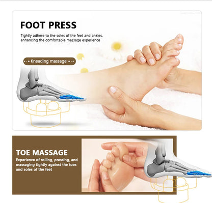Foot massage machine Foot kneading foot leg massager electric heating home leg machine Christmas gifts, Valentine's Day gifts, M