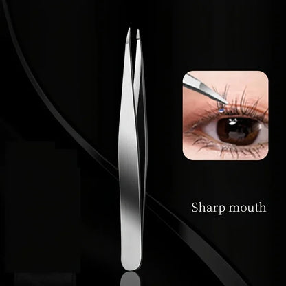 4pcs Professional Tweezers Set - Perfect For Eyebrow Hair Removal, Splinter & Ingrown Hair Removal & For Men & Women